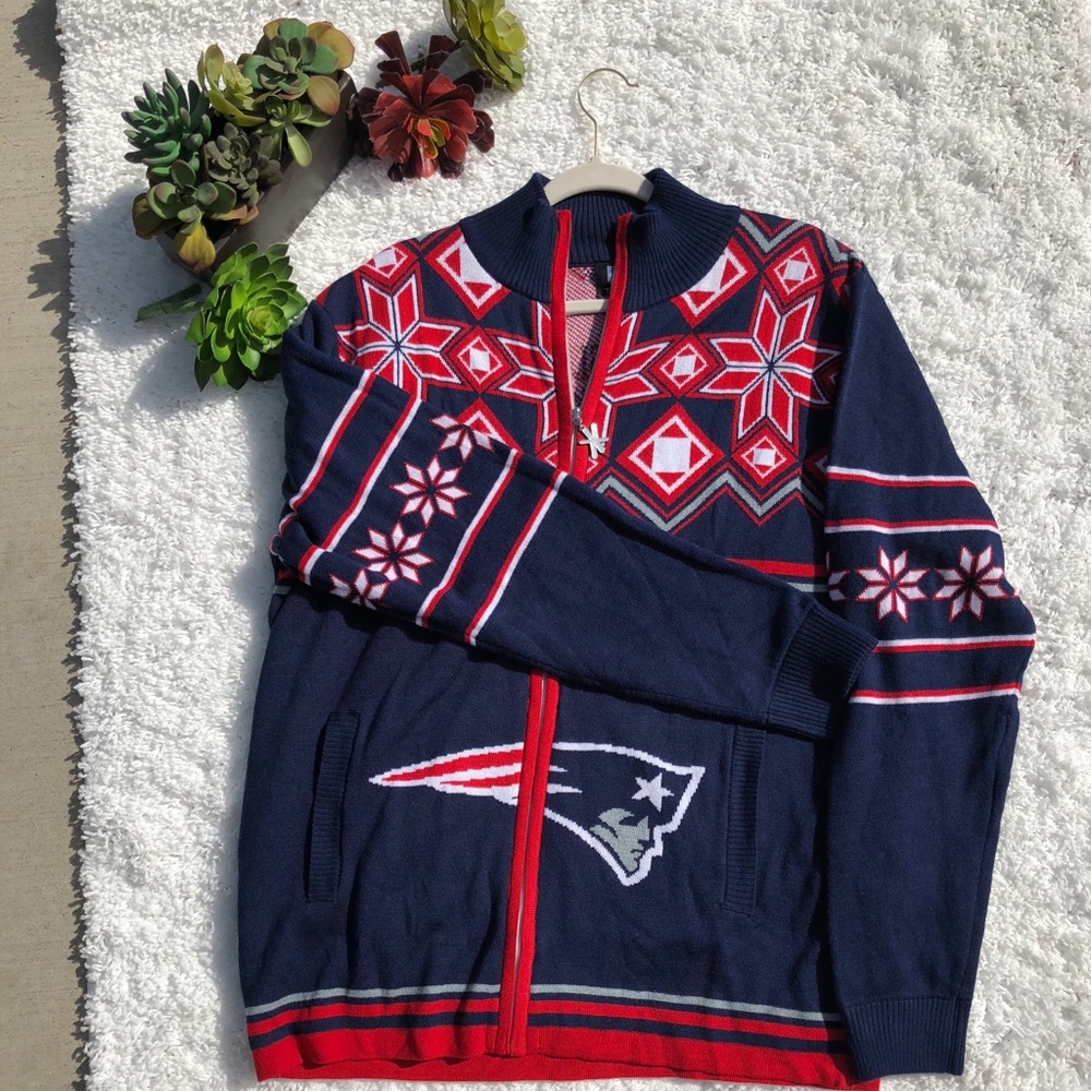 Patriots Nordic Sweater XL NFL Team Apparel